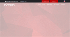Desktop Screenshot of powersoftware.com.br
